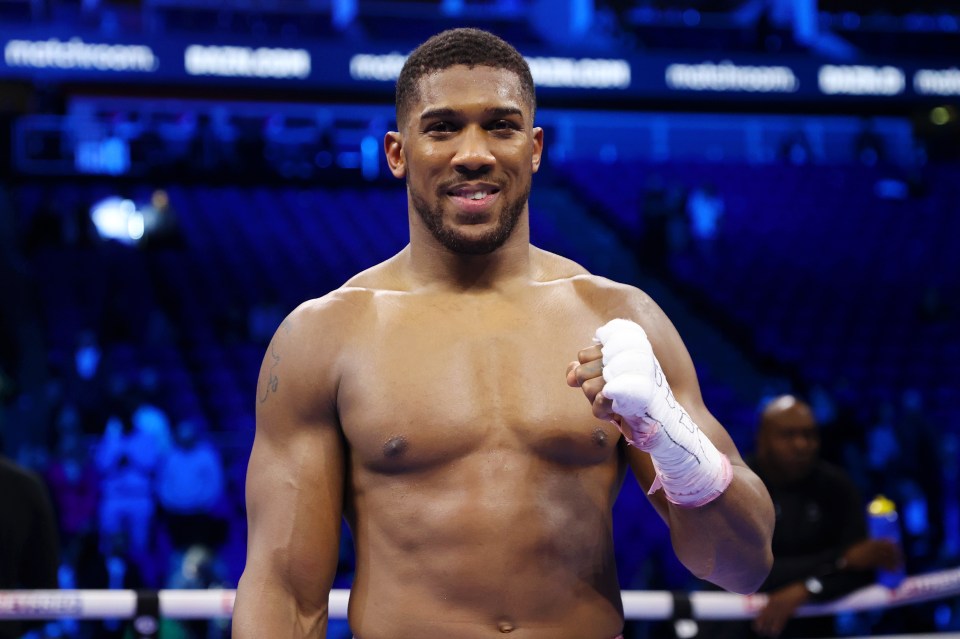 Anthony Joshua is eyeing his next big fight after beating Jermaine Franklin