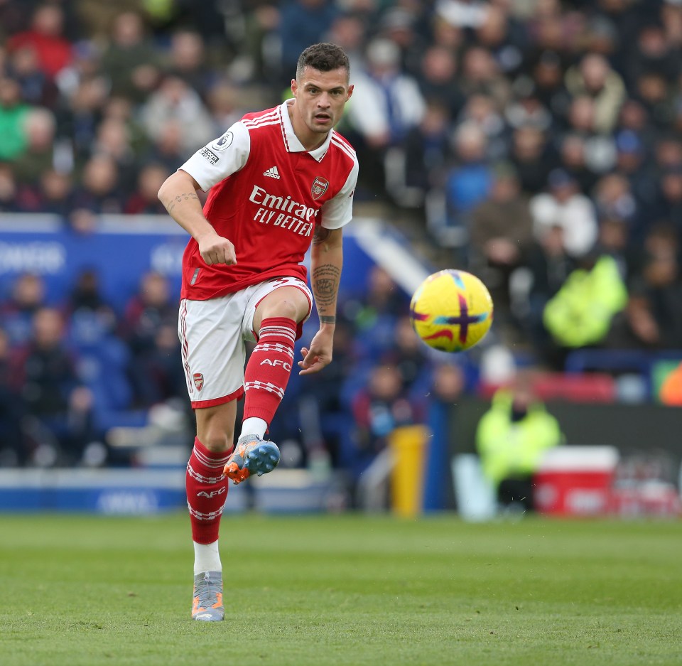 Granit Xhaka is set to be a casualty of the new arrivals