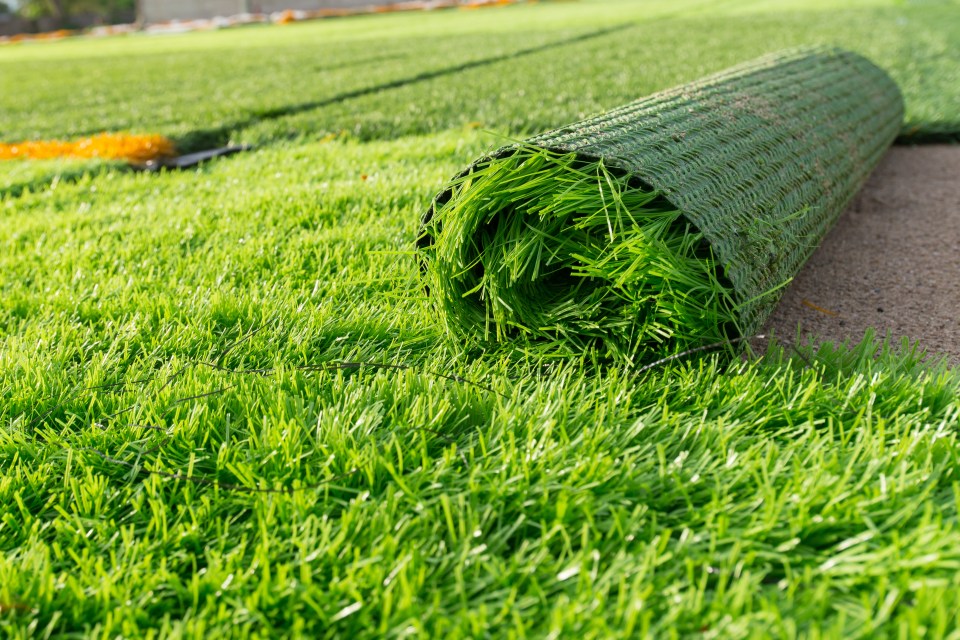 The environmental effect of fake lawns has been compared to blowing smoke into a child's face