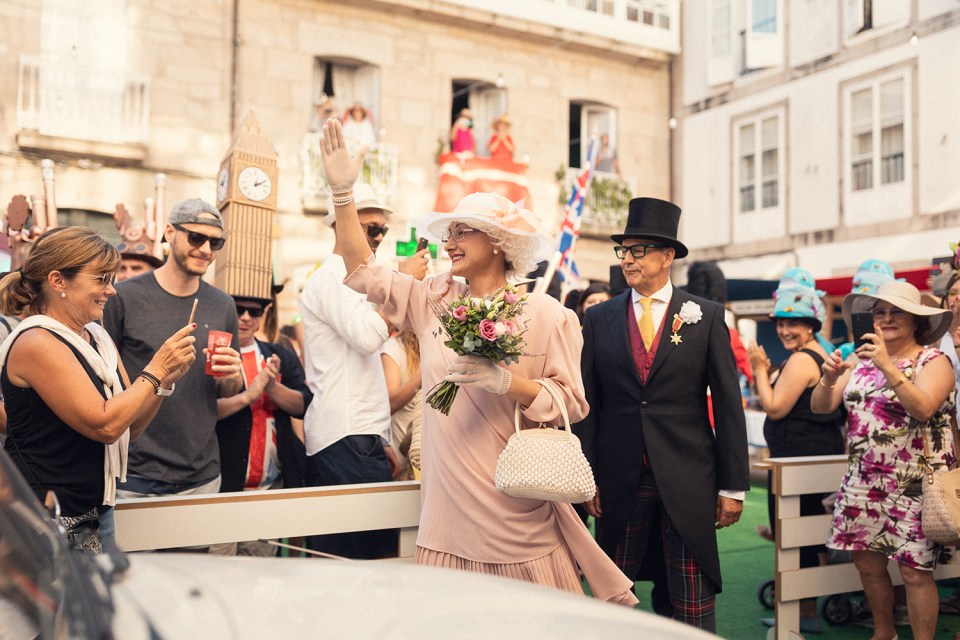 Locals dress up as Lords and Ladies