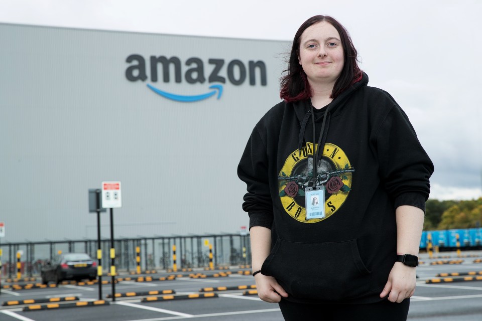 Autumn McElroy is one of Amazon and charity Barnardo’s programme’s first graduates