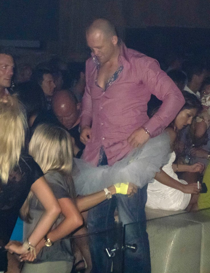 Mike was pictured having a great time at his Florida stag, and the group ran up a £12k bar tab