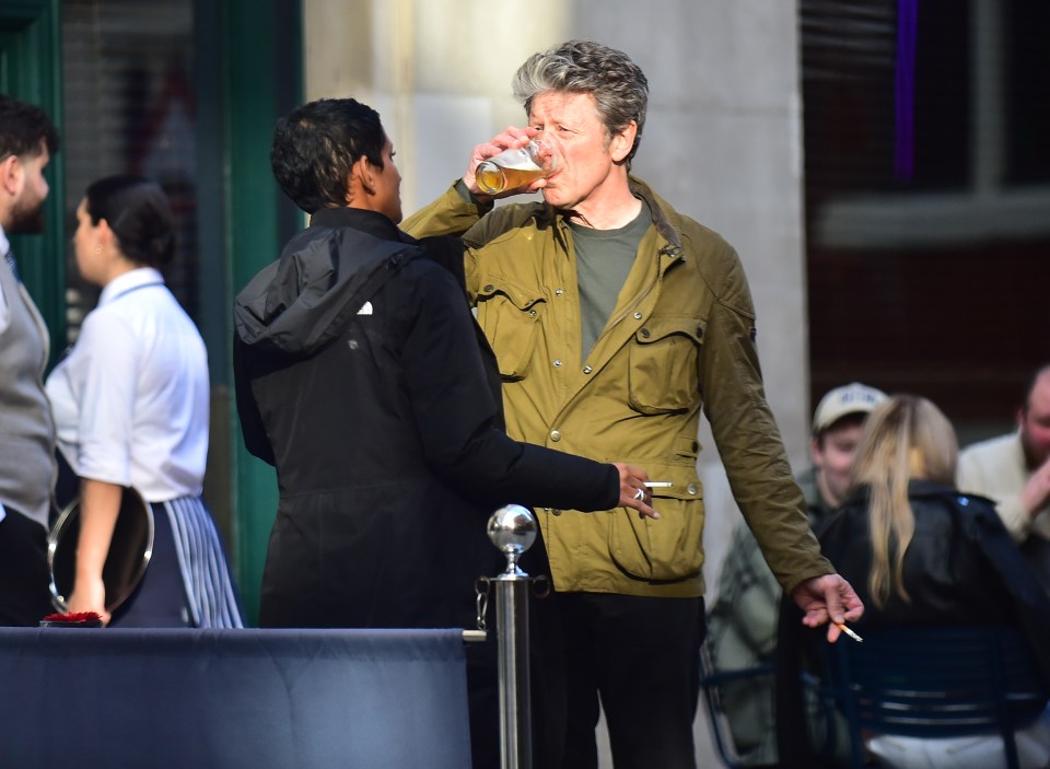 It was nice to see Naga Munchetty and Charlie Stayt drinking and smoking