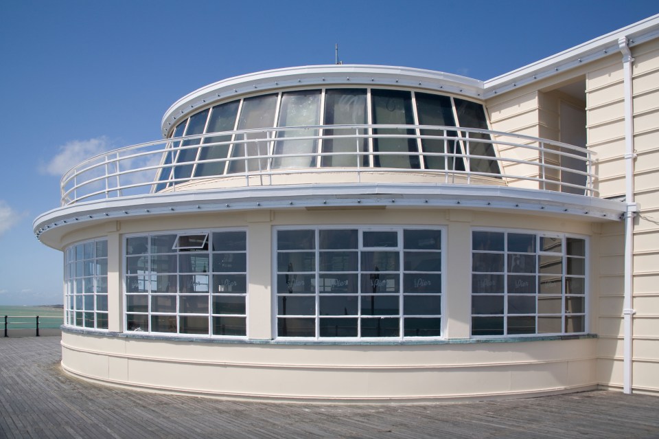 The Art Deco Pier is regarded as a must-visit by locals