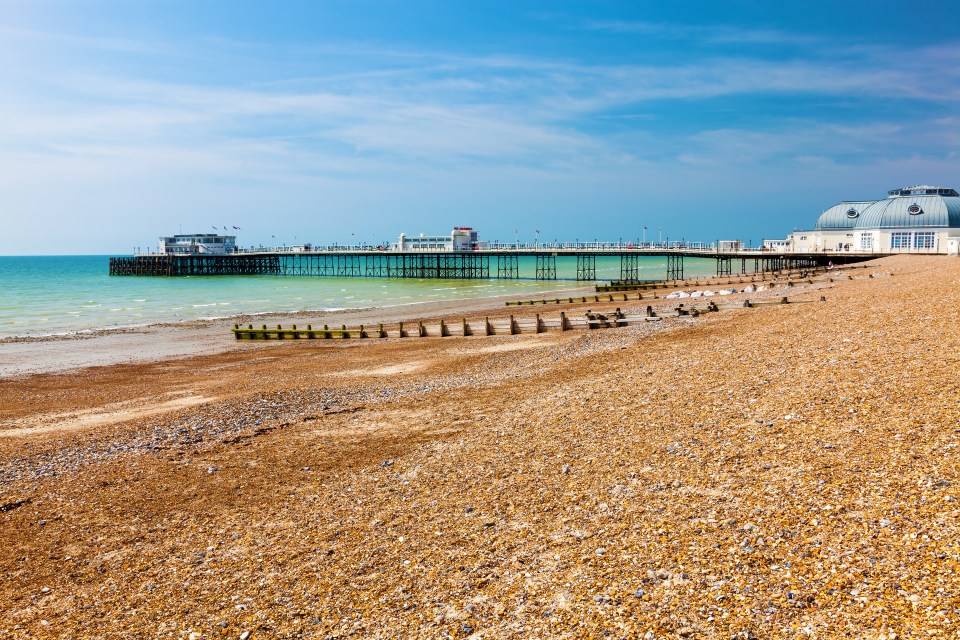 Worthing's beach has been voted the best in the country for four years