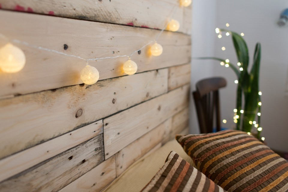 Fairy lights are a huge no-no in your bedroom