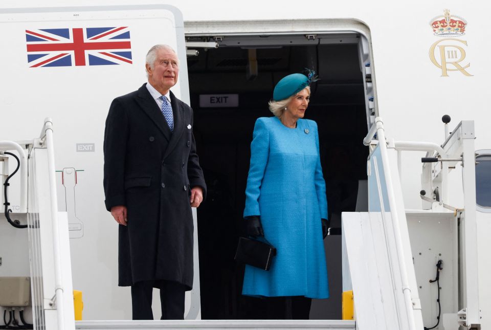 The royals have arrived in Germany for King Charles' first state visit