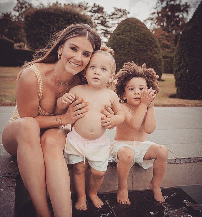 Brooke has two boys – Mexx and Monroe