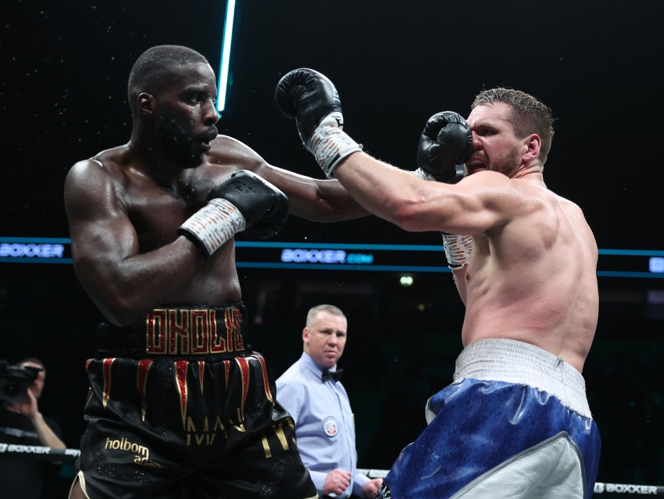 Hackney-born fighter Okolie was critical of his performance