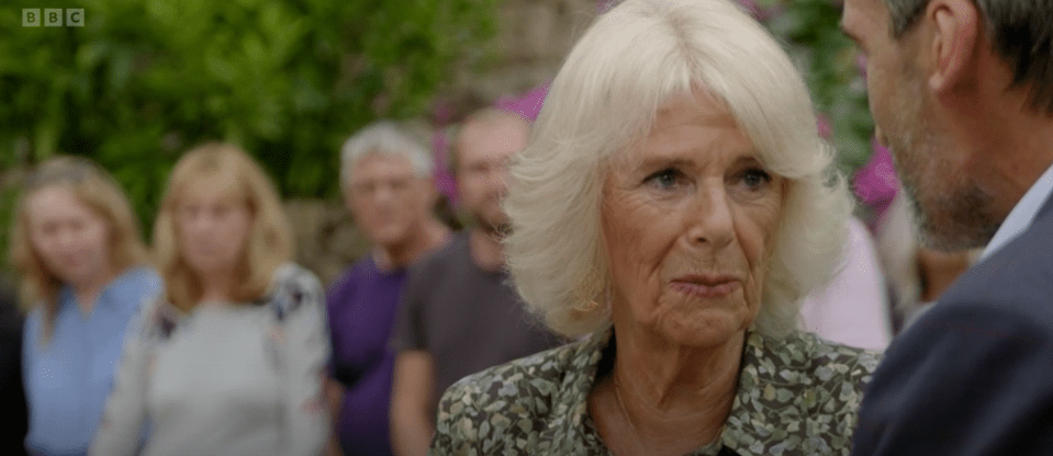 Queen Camilla gasped 'I can't believe it!' as she made Antiques Roadshow history with a first-of-its-kind item