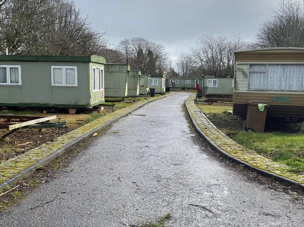 It is unknown how long the once busy Persley Park Caravan Park in Aberdeen has been abandoned