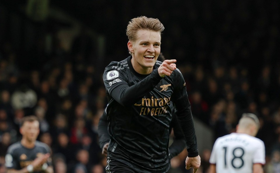 Martin Odegaard scored on his return to the side