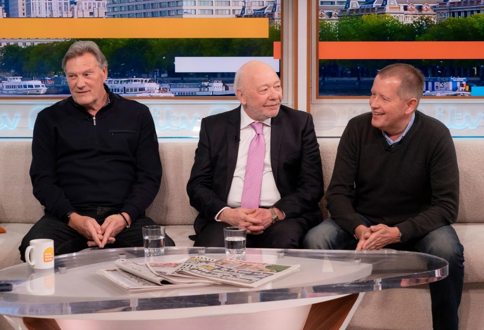 Ex-Tottenham and England ace Glenn Hoddle was reunited with heart surgeon Stephen Edmondson and fan Simon Daniels, who both saved his life