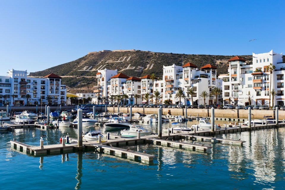 Tourists often head to the marina for restaurants and bars