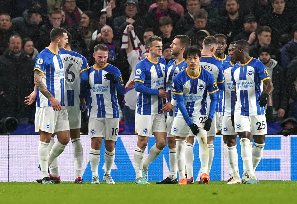 Brighton have kept up their European march