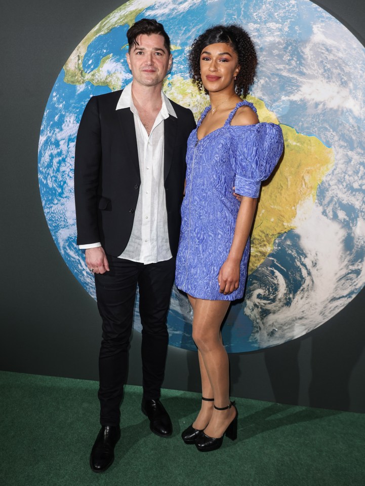 Danny O'Donoghue at Wednesday’s  launch of the BBC Earth Experience, with girlfriend Anais Naing