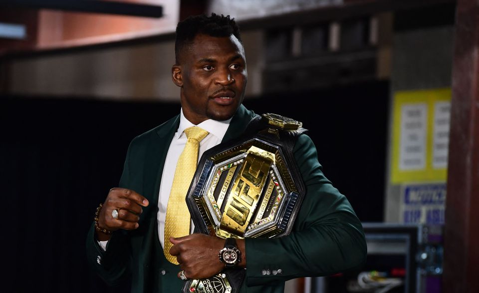 Francis Ngannou revealed he has a 'verbal agreement' to fight Deontay Wilder