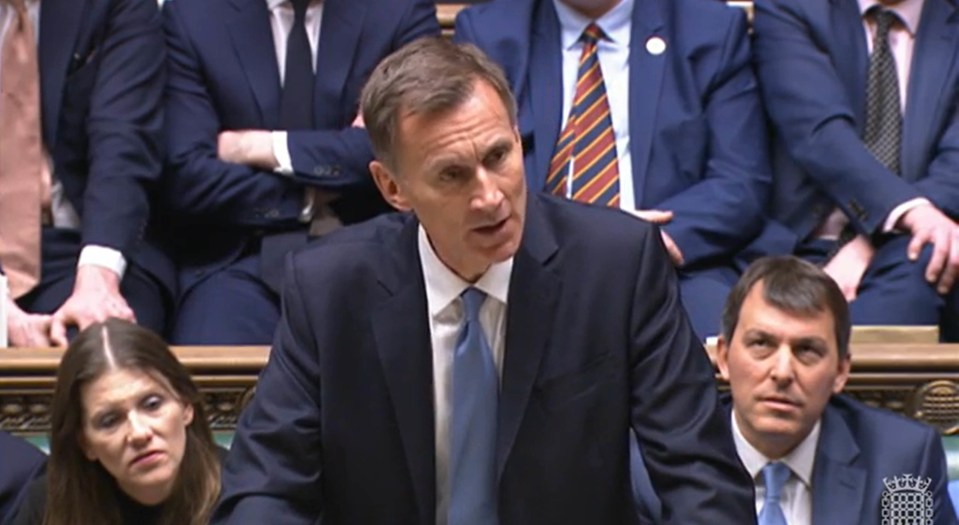 Chancellor Jeremy Hunt also announced the 5p a litre cut is being kept