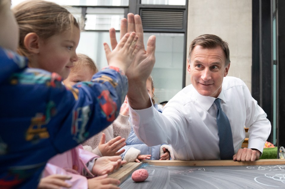 Jeremy Hunt yesterday unveiled a bumper package of childcare support in his Budget designed to get Britain working