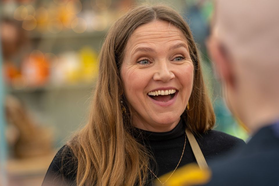 Jessica Hynes won Celebrity Bake Off this week