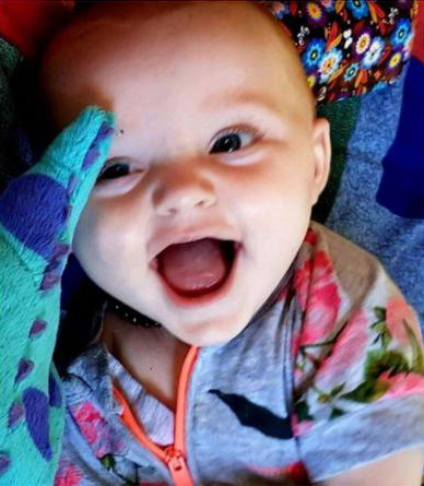 One year old Chloe-Ann was in her carseat when she died