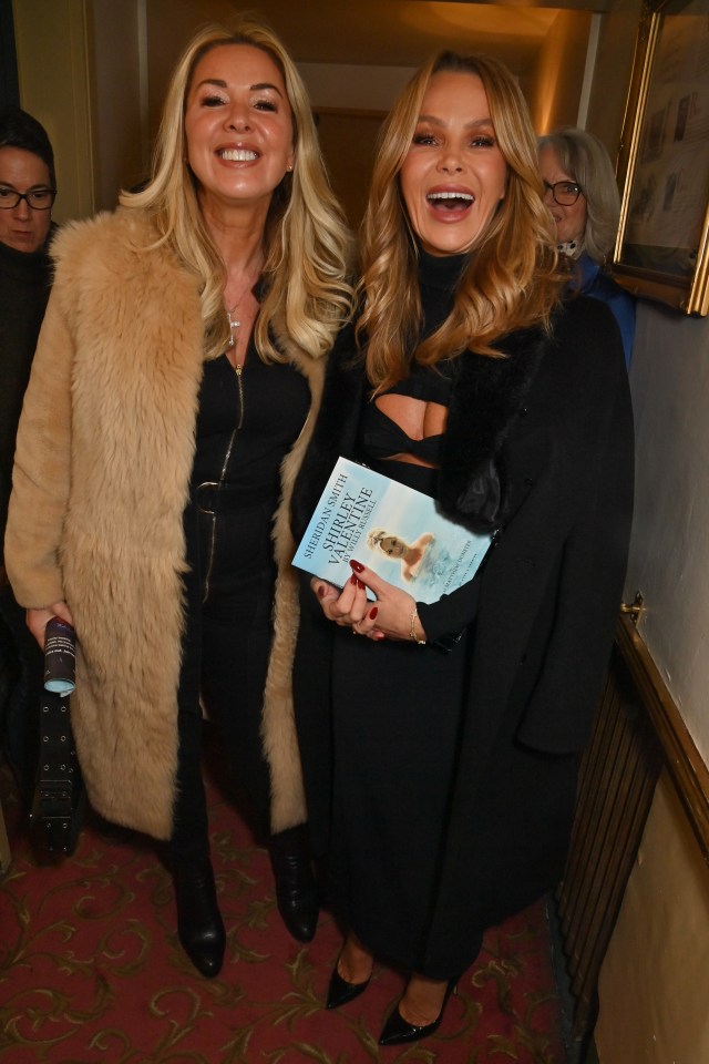 She also shared a laugh with actress and presenter Claire Sweeney