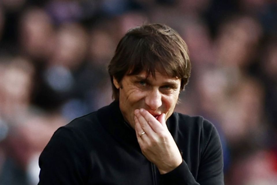 Antonio Conte has found life hard at Tottenham