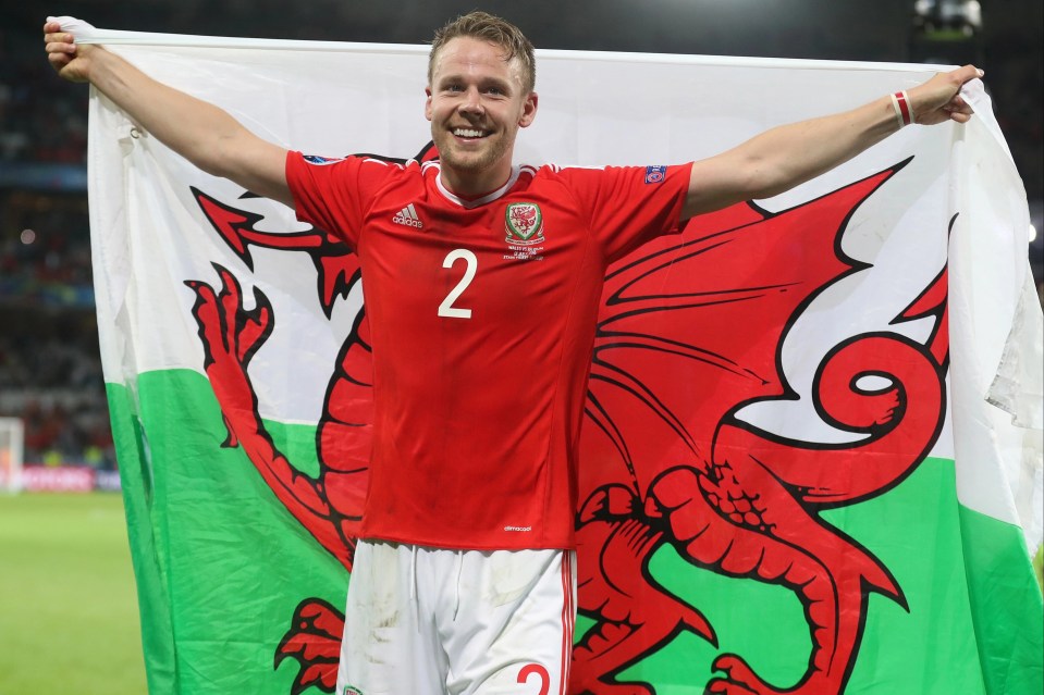 Chris Gunter won 109 caps for Wales and was involved in three major tournaments