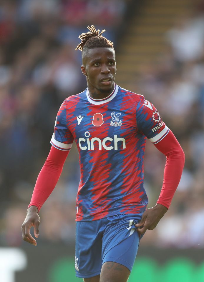 Arsenal and Chelsea are keen on Wilfried Zaha