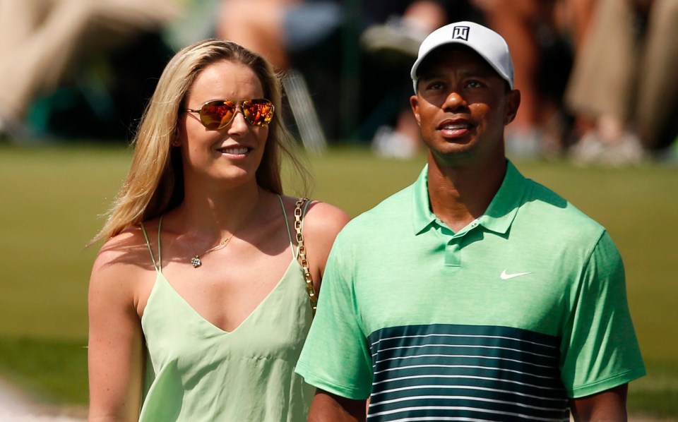 Woods also dated Olympic skier Lindsey Vonn