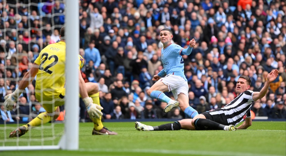 Phil Foden produced a sensational display for Manchester City