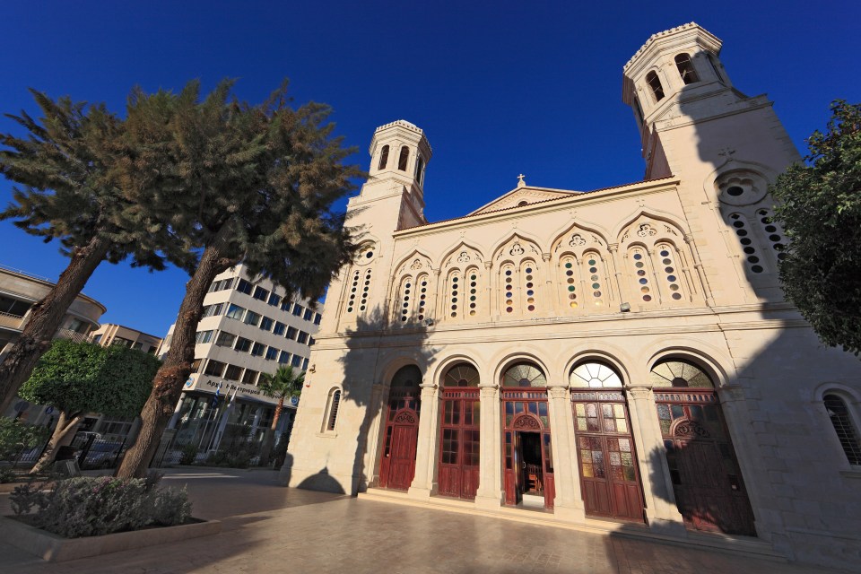 The charming Agia Napa Cathedral, Limassol