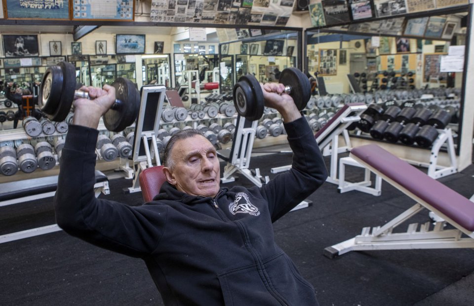 The 81-year-old has been running Ted's Gym for 44 years