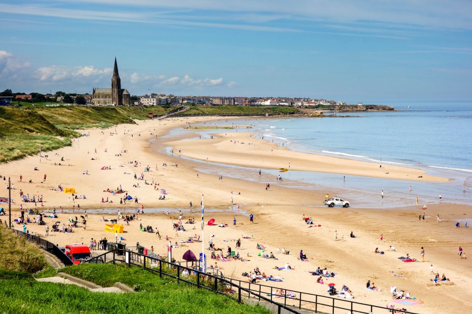 The beach is big enough to host visitors throughout the summer months