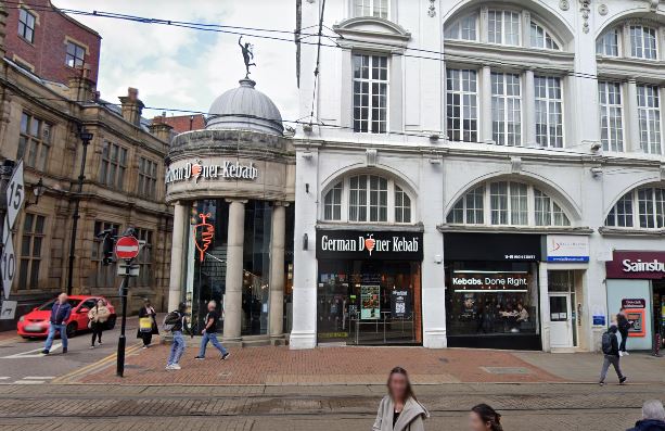 The massive German Doner Kebab outlet is another fast-food option in the area