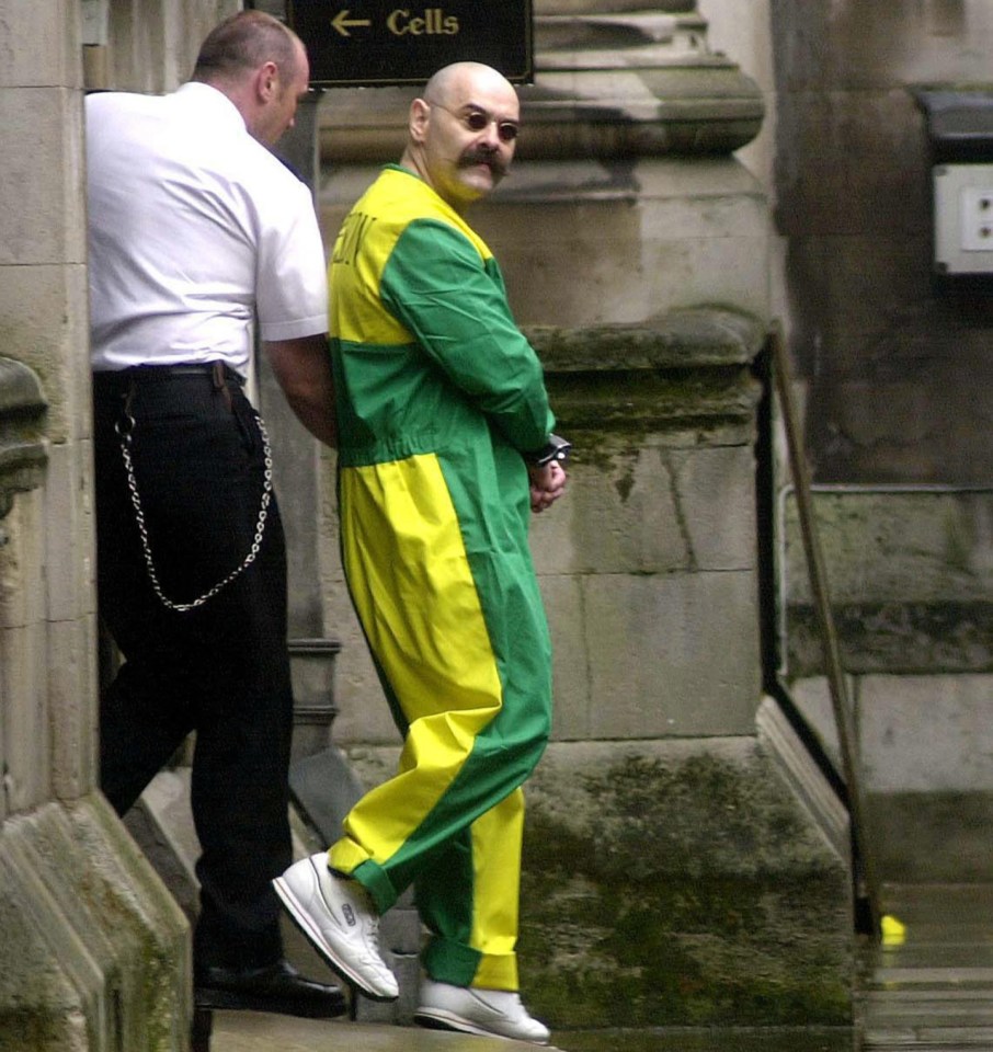 The infamous lag leaves court after a 2001 hearing