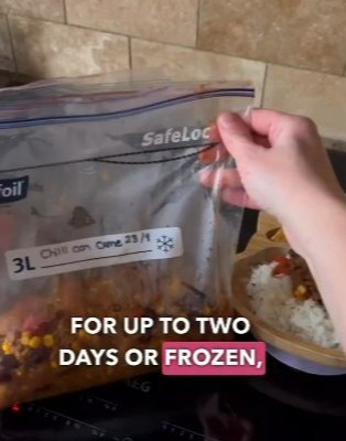 They included freezing more and serving less, with the option to add more to their plate after