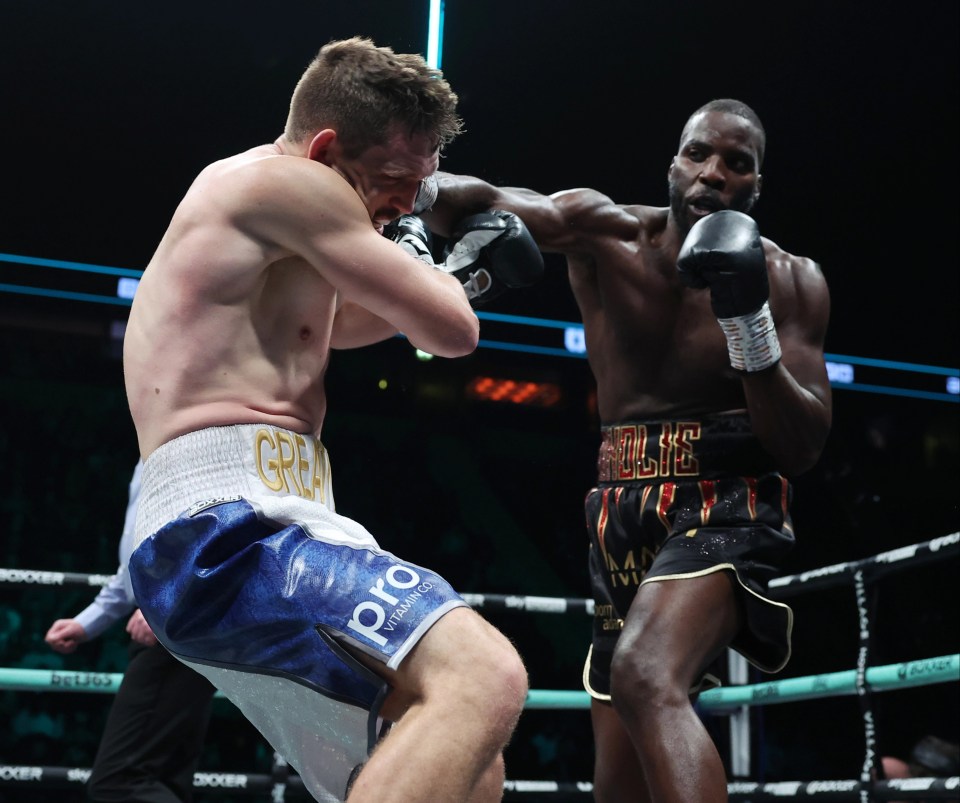 Lawrence Okolie laboured to a win over David Light