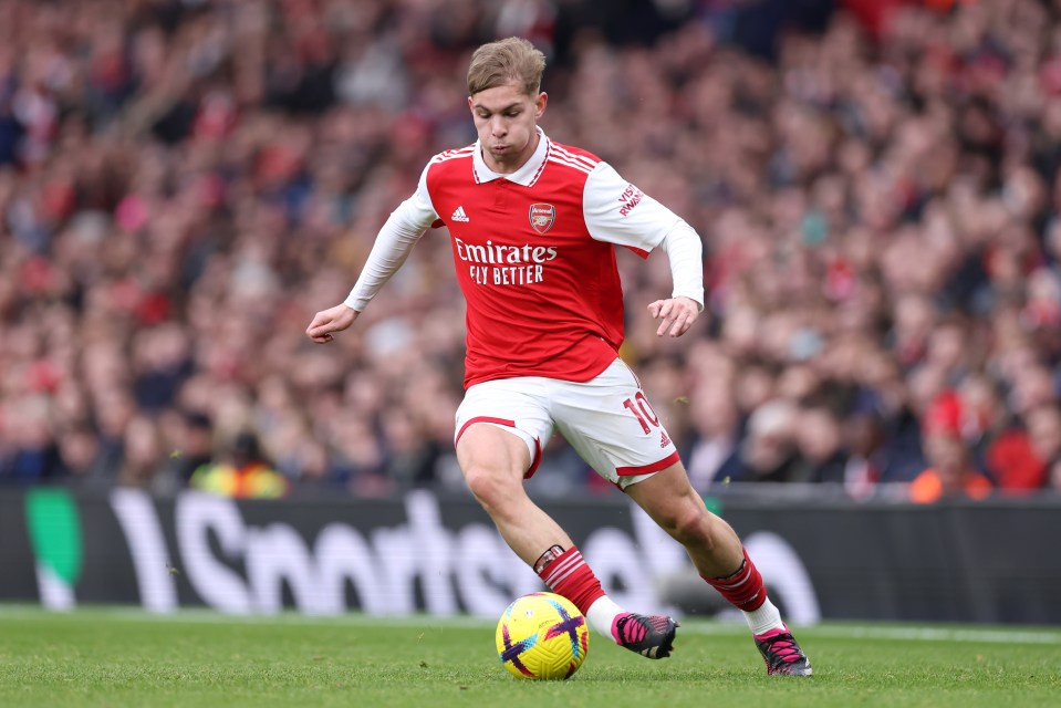 Arsenal ace Emile Smith Rowe insists Folarin Balogun must do what's best for him