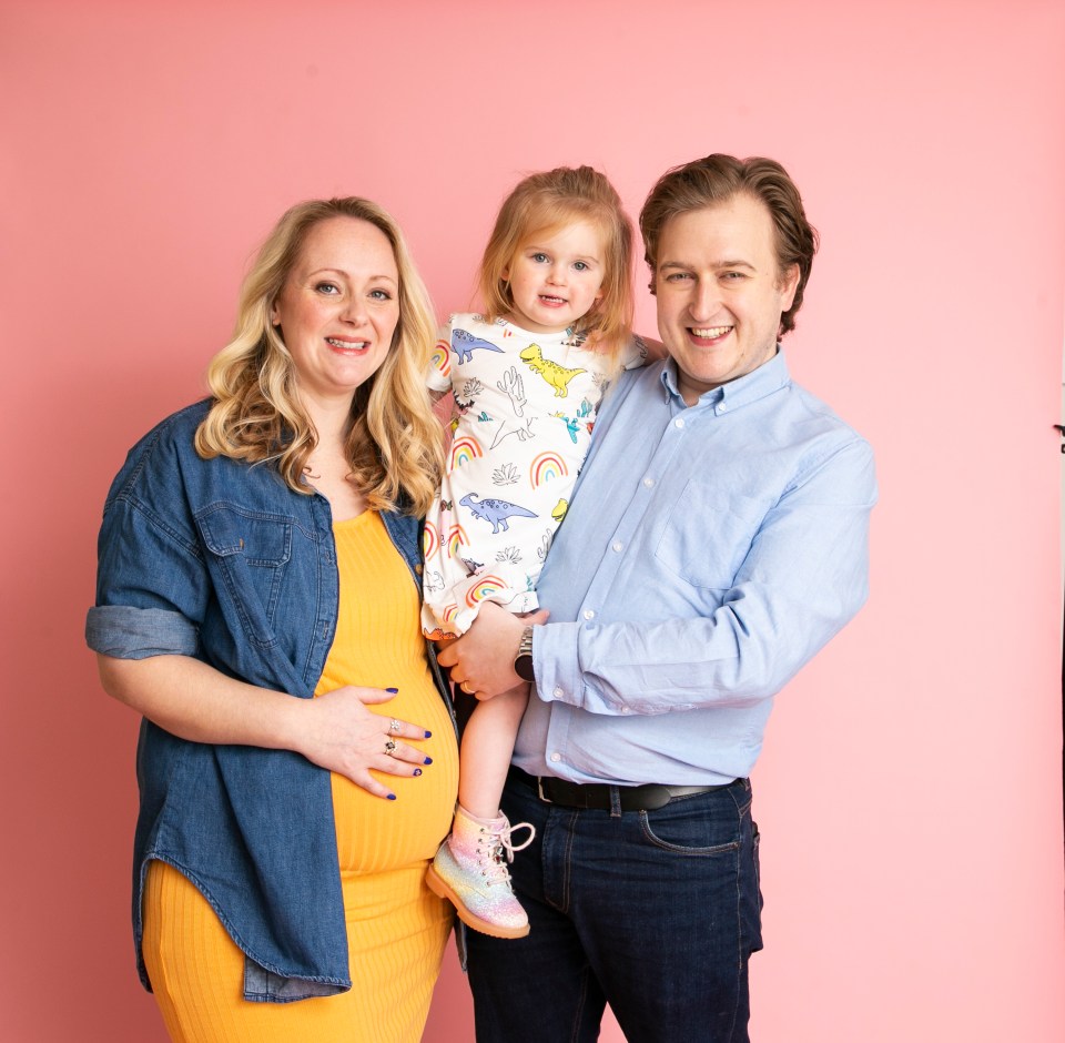 Evie Smith is a stay-at-home mum and lives with her husband Aaron, 32, a software developer, and their daughter Isabella, two