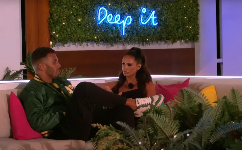 Love Island's Olivia had spoken out about it