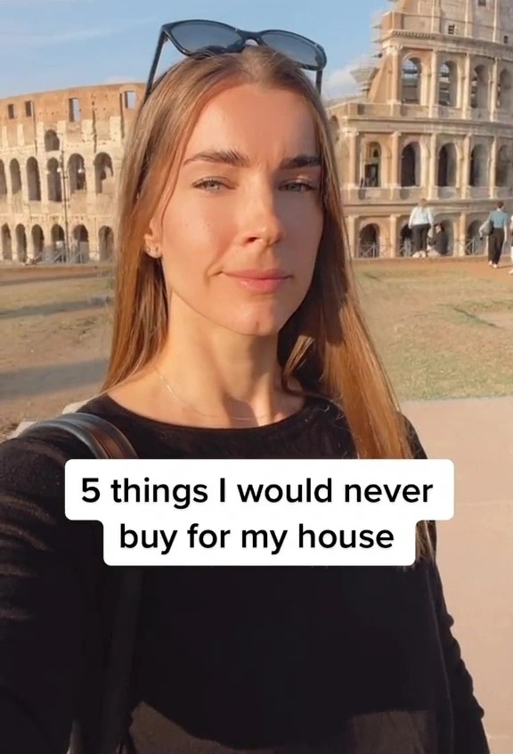 Interior designer Danielle has revealed the five things she'd never dream of buying for her house