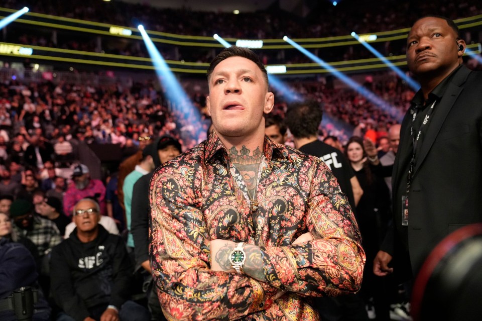 Conor Mcgregor was expected to gatecrash the card but no-showed