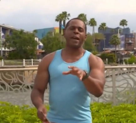 Andi Peters wowed fans with his transformation