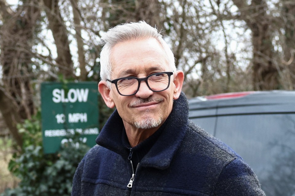 Gary Lineker was seen walking his dog today amid the ongoing row