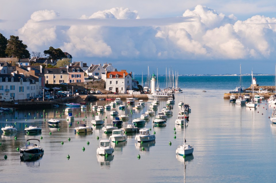 Belle-île is just a 45-minute ferry from the mainland