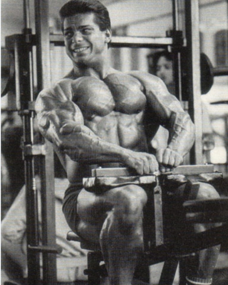 He was a superstar bodybuilder in the 1980s