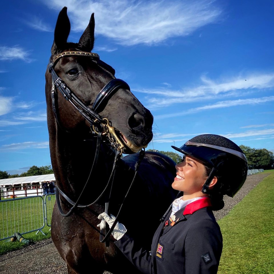 Gemma Owen is a keen and dedicated rider, her dad has said