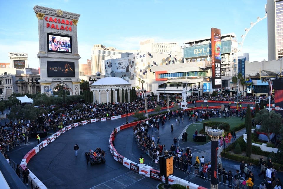 Las Vegas will host the F1 this year