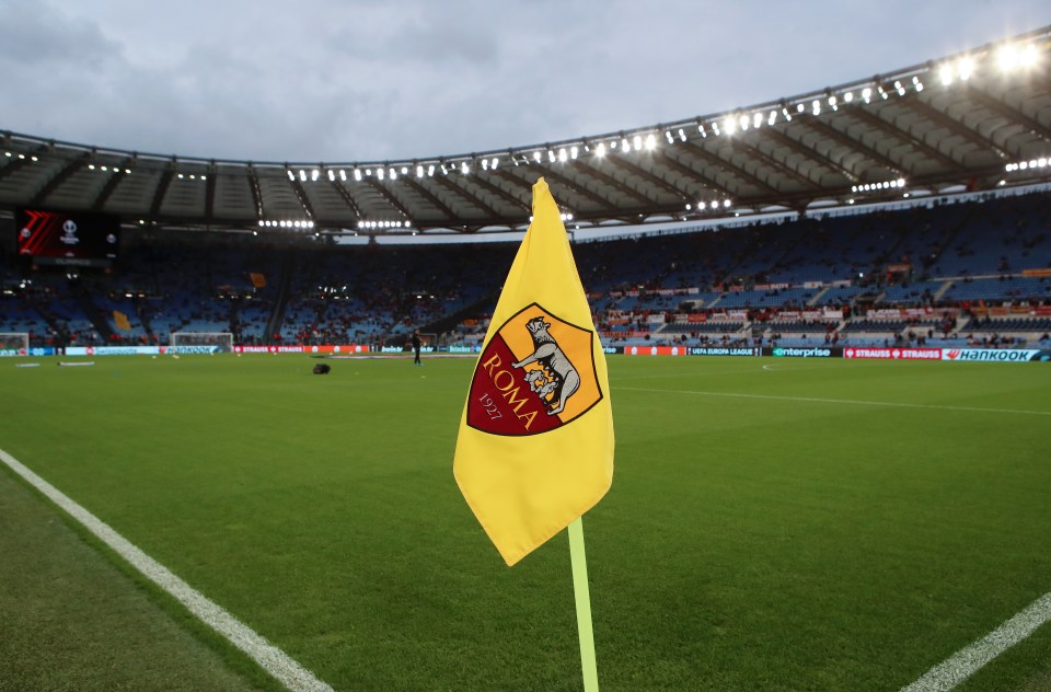 A horror accident took place at the Olimpico before a Europa League clash